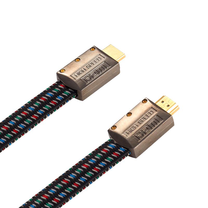 high speed gold connector hdmi cable support ethernet 3D 4K 19pin hdmi cable 4