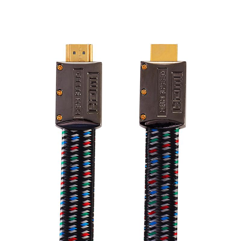 high speed gold connector hdmi cable support ethernet 3D 4K 19pin hdmi cable 5