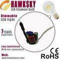 Hot Sale COB Filament Bulb Led Indoor Light 3
