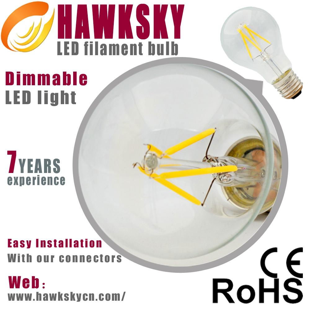 Hot Sale COB Filament Bulb Led Indoor Light 4