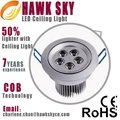2014hot sale 3years warranty 20percent save LED downlight manufacture