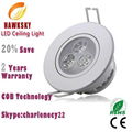 5W 2014 hot sale 3years warranty COB LED