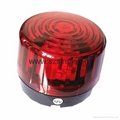 red small round LED security flashing strobe light 3