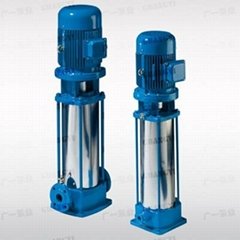 广一水泵GDL型立式多级管道泵