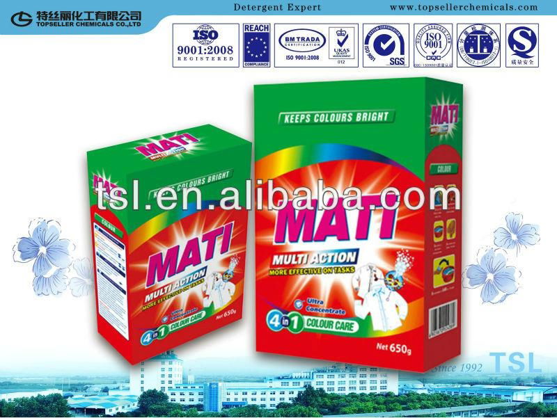 Box Packing Detergent Powder