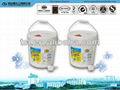 Plastic bucket package detergent powder