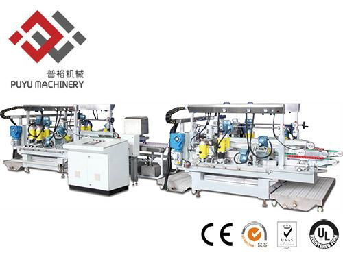 Electronic Glass Straight-line Double Edger From Puyu Machinery 