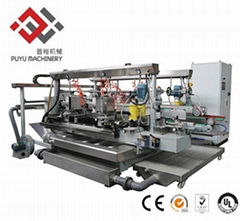 Glass Arc R Angle Chamfering Double Edger From Puyu Machinery 