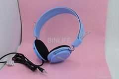 Colorful Headphone Over-ear computer headphone with mic