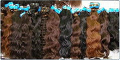 100% Brazilian human hair extension