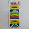 Colorful Stylish Fake Mustache Pack of 6 pcs