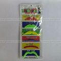 Colorful Stylish Fake Mustache Pack of 6 pcs 3