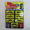 Stylish Self-adhensive fake  mustache costume for lady and man 3