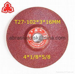 100x3x16 Flexible Grinding Wheel for Stainless Steel