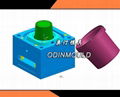 plastic injection paint bucket molds lid molds 1