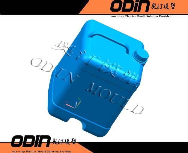 HDPE blow mould jerrycan