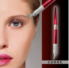 Quality alloy professional stitch eyebrow pencil pen 