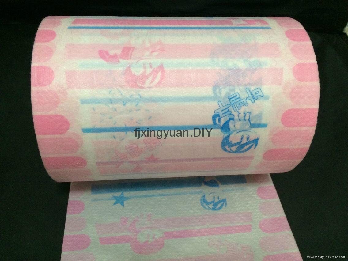 Raw materials for baby diapers PE film 3