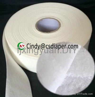Airlaid paper with sap or without sap for sanitary napkins 3