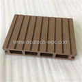 High Quality Cheap composite hollow decking  wpc  3