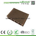 Top quality waterproof wood plastic composite decking 140H30 3