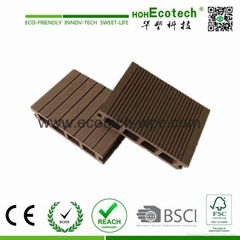 Top quality waterproof wood plastic composite decking 140H30