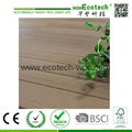 Top quality waterproof wood plastic composite decking 140H30 5