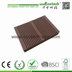 Durable and waterproof wood plastic composite leisure decking