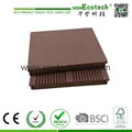 Durable and waterproof wood plastic composite leisure decking  4