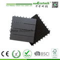 Hot sale interlocking wpc DIY tiles with different styles