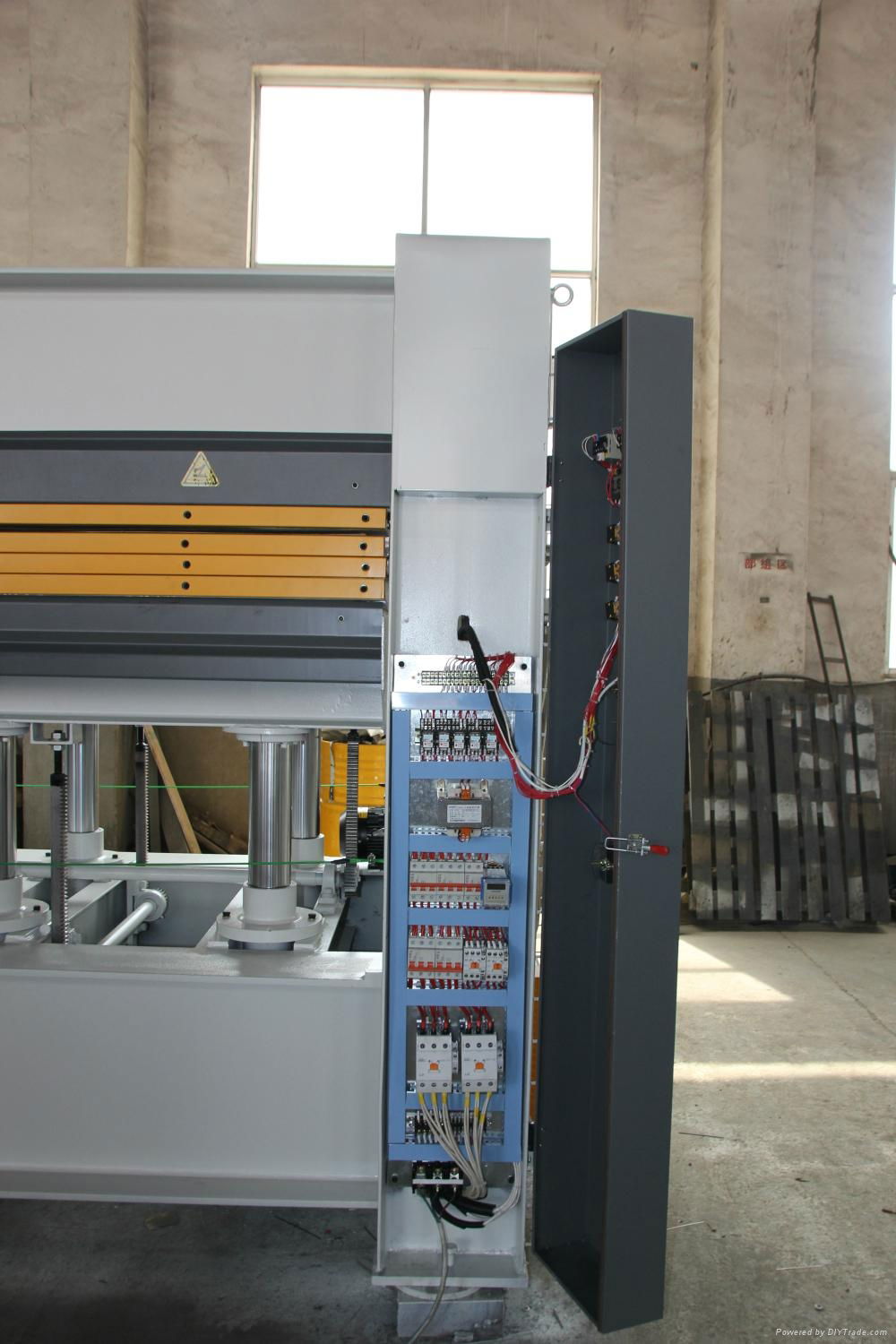 hydraulic hot press machine  5