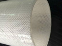 铂金硫化4层硅胶网纹管 