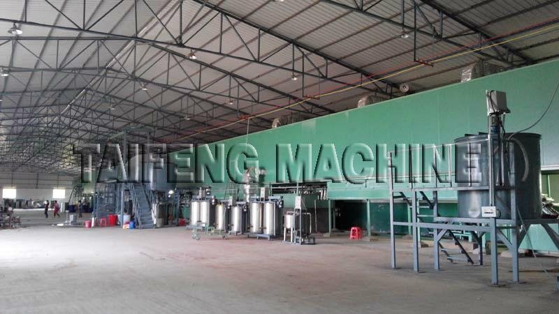 Household, industrial gloves production machine 2