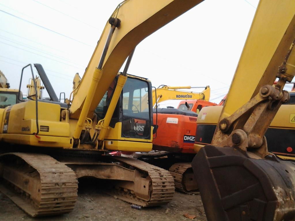 Second hand Excavator komatsu pc210-7,used good excavator