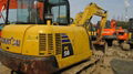 Used Komatsu Excavator PC56-7 in good condition 5