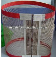 PTFE Teflon fiberglass Dryer Mesh Belt with edges binding and joints fixed