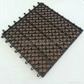 Easy Installation Interlocking Wood Plastic Composite Decking Tiles 5