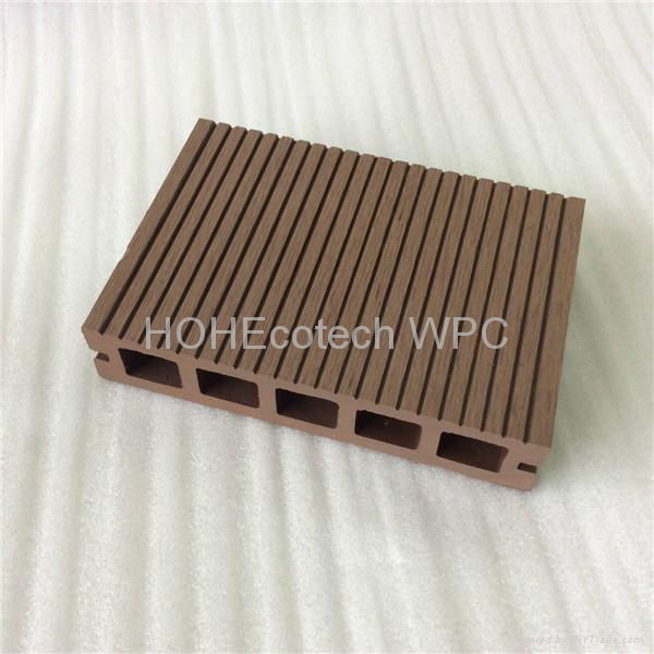 composite hollow outdoor wpc decking 2