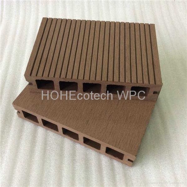 composite hollow outdoor wpc decking 3
