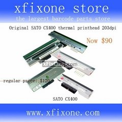  Original SATO CX400 thermal printhead 203dpi $90.00