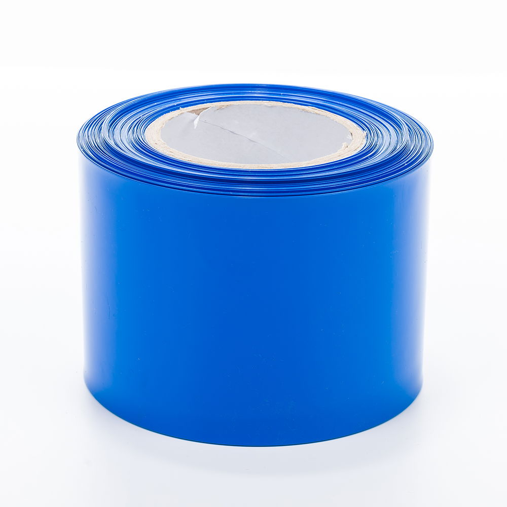 Pvc Heat Shrink Tube Wrap Blue For 18650 Battery Pack