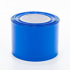 Pvc Heat Shrink Tube Wrap Blue For 18650