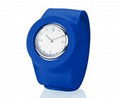 promotional stylish children digital silicone slap watch 4