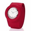 Promotional Gift Kids Silicone Slap Watch