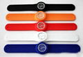 Newest arrival best quality and promotional silicone slap watch with CE & ROHS 5