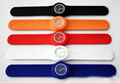 Newest arrival best quality and promotional silicone slap watch with CE & ROHS 2