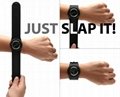 Newest arrival best quality and promotional silicone slap watch with CE & ROHS 4