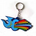 Customize Soft PVC keychain promotional 3