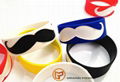 Custom Silicone Rubber Flap Bracelet 5