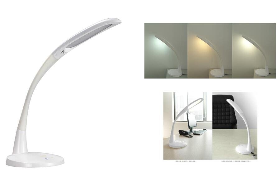 Foldable Rechargeable LED Reading Desk Table Light Touch Control Folding